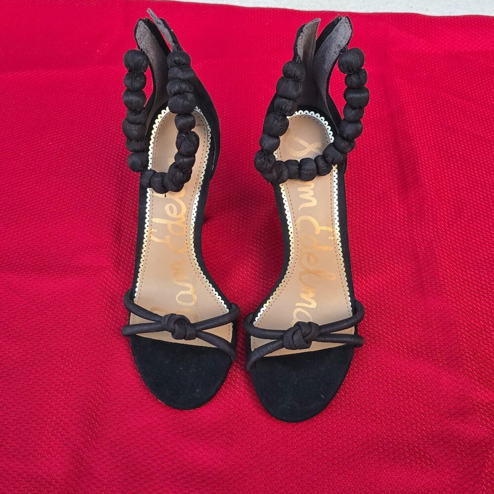 Sam Edelman Aria Suede Ankle Strap Dress Sandals